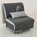 крісло-ліжко Elegant 80 (ТМ Novelty), Без Принта, 1 категорія, Акордеон, ППУ, Метал, 1 місцевий (до 100см), Односпальний (до 120см)