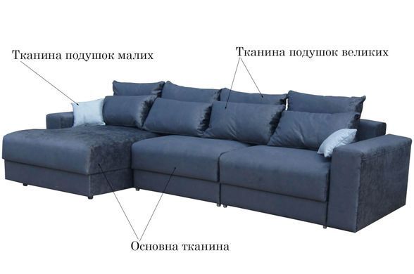 Диван кутовий Магнат 3 (ТМ Віка)