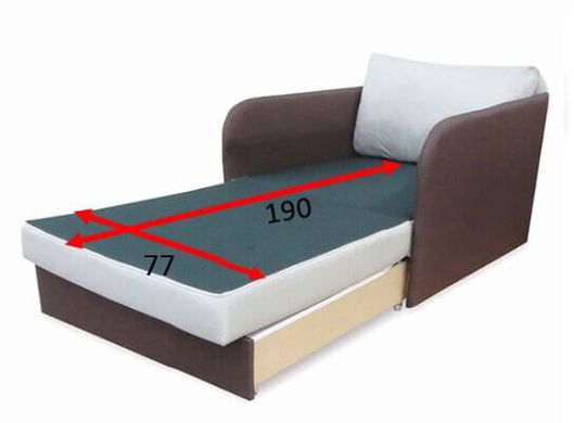 Кресло-кровать Лаки 80 1 категория (ТМ Вика)