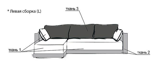 диван угловой Комби-2 (ТМ Софино)
