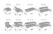 офісний диван Квадро 2.3 (ТМ Style Group), 1 категорія, Нерозкладний, ППУ, Метал, 3-х місцевий (150-190см), Ширина 150-200см, м'які