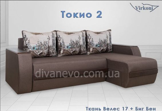 кутовий диван Токіо Еко (TM Luxor) 1кат.