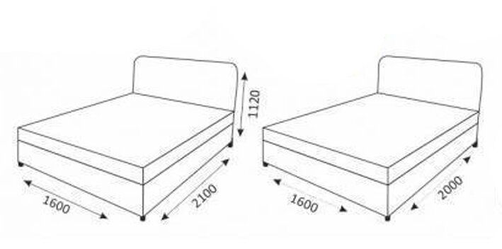 Кровать Диана №1 140 с подъемным матрасом 0 категория (ТМ МКС)
